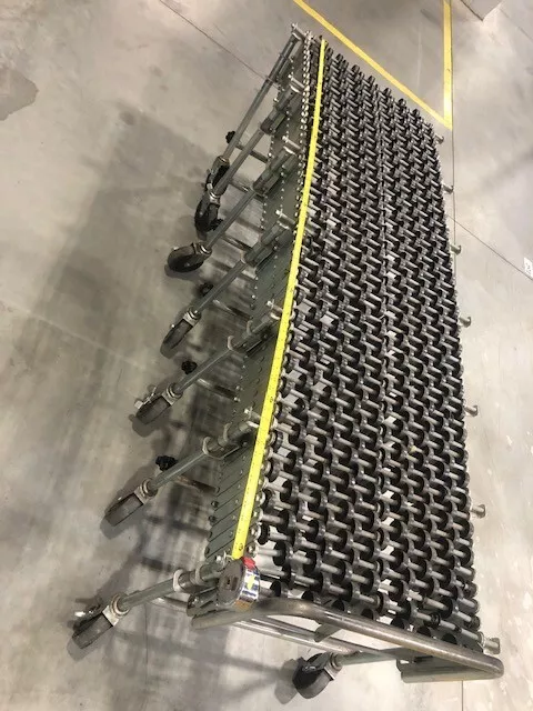 Nestaflex model 175 expandable conveyor