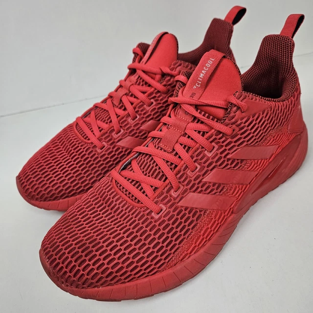 ADIDAS MENS 10.5 Red Questar Climacool Shoes Cloudfoam DB1156 Running Sneakers 33.00 PicClick
