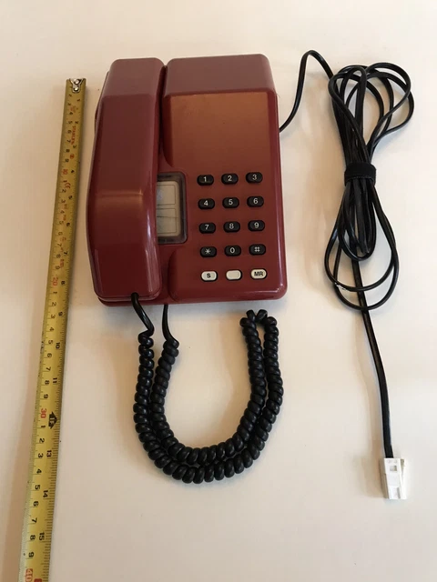 VINTAGE 1980S RED BT Viscount Telephone Retro Landline in Working Order ...