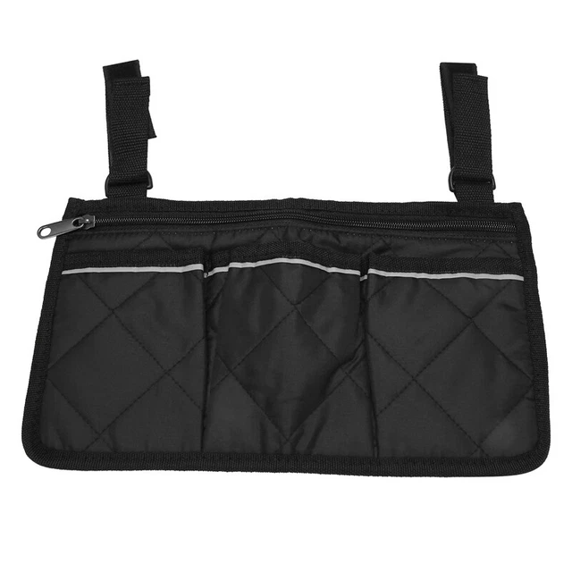Borsa laterale sedia a rotelle per sedia a rotelle per borsa portaoggetti per sedia a rotelle si adatta alla maggior parte dei letti Rai X9J7