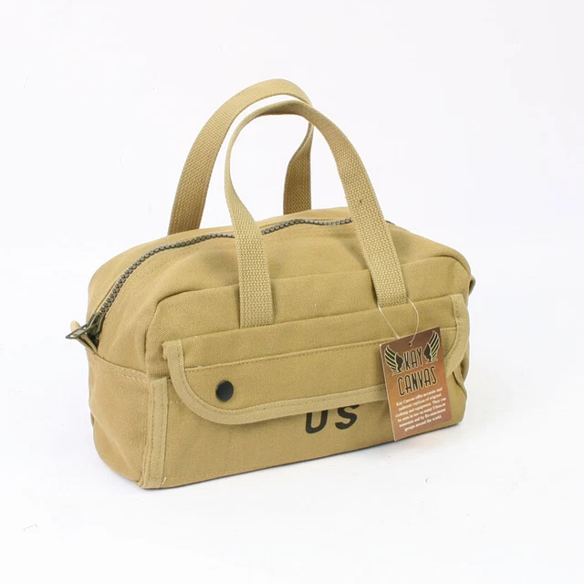 REPLICA US Army WW2 Tool Bag Ideal khaki Wash Bag Kay Canvas AG1027 £16