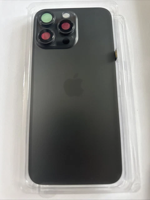 Vitre Arrière Complète Avec Nappe NFC Pour IPhone 14 Plus - Noir - Neuf Sous Emballage