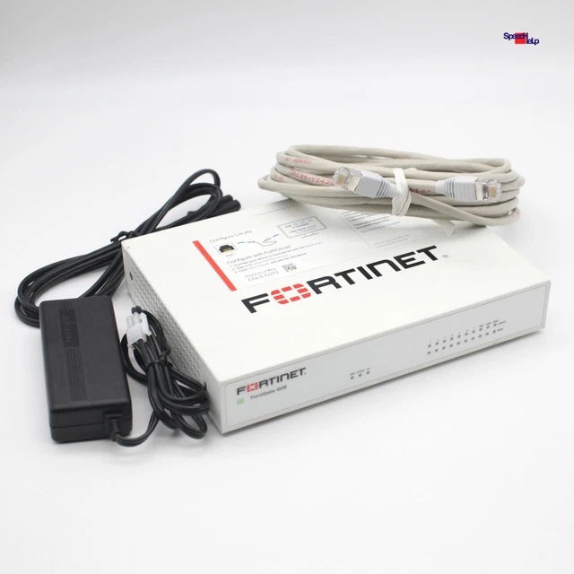 FORTINET FORTIGATE 60E FG-60E Network Router Firewall P18816-03-07 10 ...