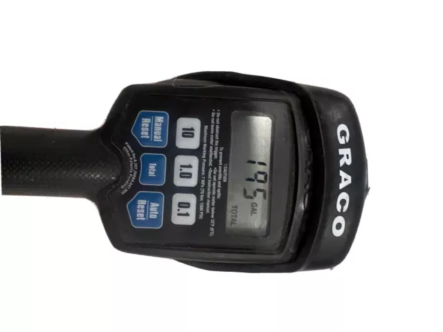 GRACO 256216 - LDP5 Electronic Preset Meter - Rigid Extension - 1/2" Inlet -