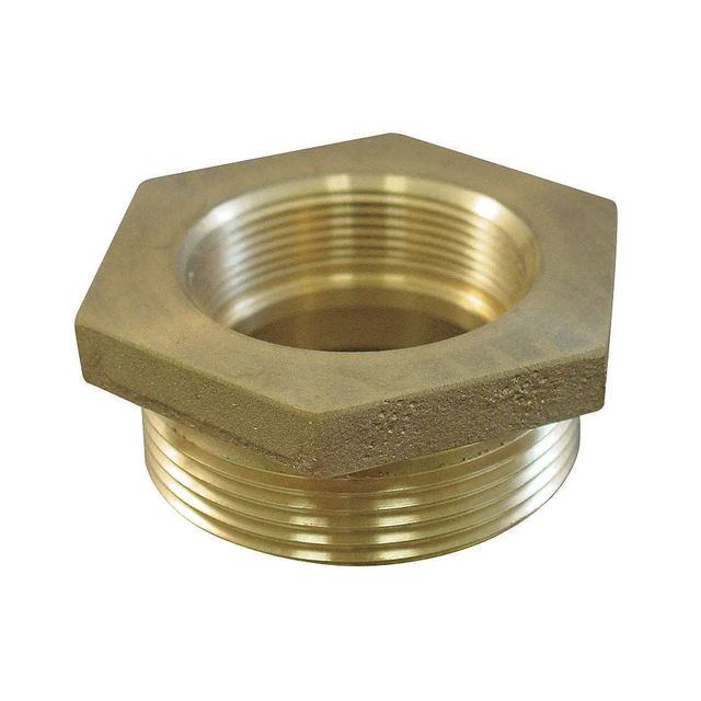MOON AMERICAN 356-0751061 Fire Hose Adapter,3/4",GHT,1",NPT