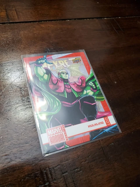 HULKLING / Marvel Annual 2020-21 (UD 2022) BASE Trading Card #100