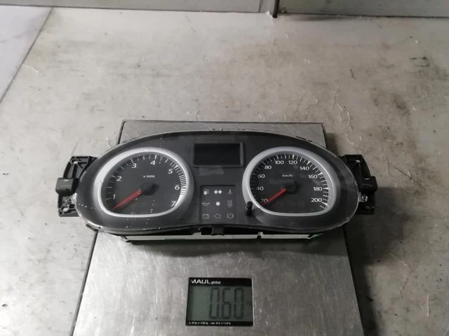 Bloc Compteur Pour Dacia Duster I 1.5L DCI 110CV - Réf 248102645R - Occasion Bon état