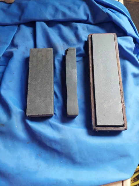Vintage Sharpening Stone Bundle - Tool Sharpening - Chisel Sharpening EDGE TOOL