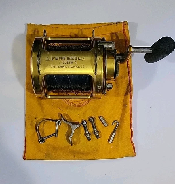 PENN REELS INTERNATIONAL ii 12T Lever Drag Fishing Reel Exc+5 From