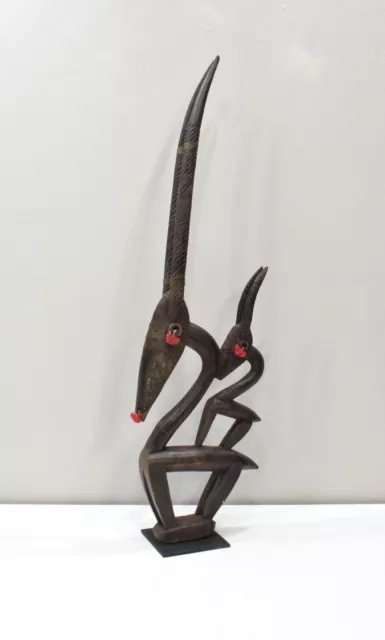 African Mask Bamana Chi Wara Headdress Mali