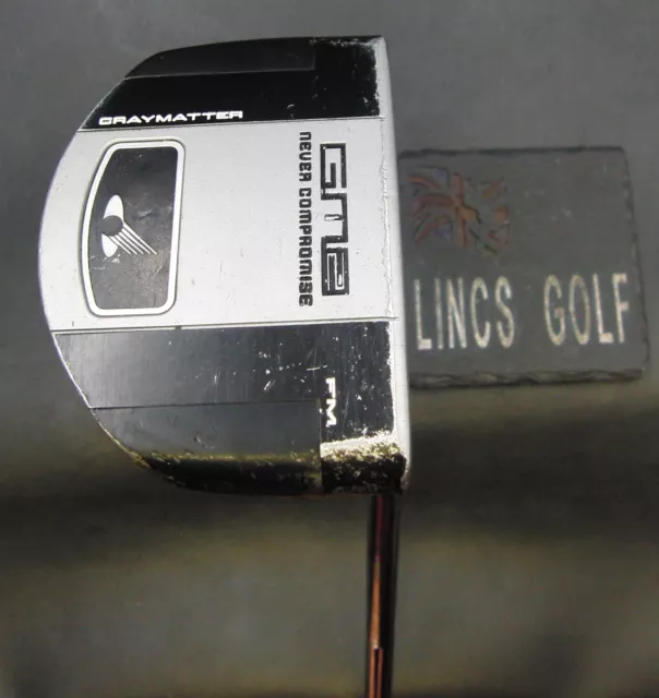 Never Compromise Gm2 FM Gray Matter Putter 88cm Steel Shaft Karma Grip & GM2 H/C Never Compromise Gm2 FM Gray Matter Putter 88cm Steel Shaft Karma Grip & GM2 H/C