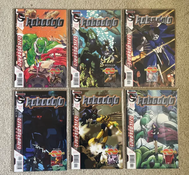 Robodojo 1-6 (1 2 3 4 5 6) 2002 Wildstorm Comics Complete Series Set Run Lot