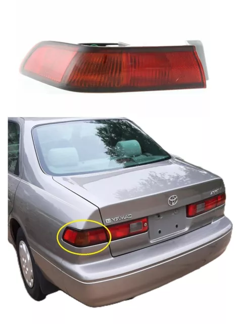 Fits 1997-1999 Toyota Camry Tail Light Unit Driver Side LH TO2800124