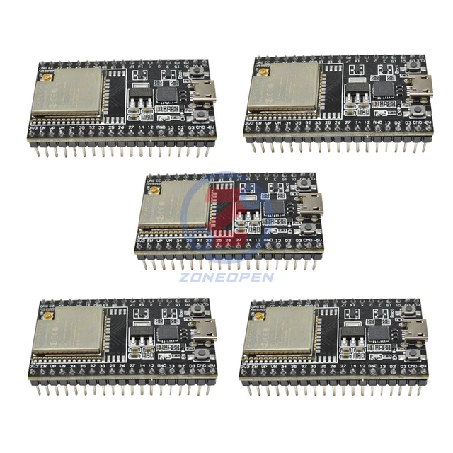 Antenne USB-C Pour ESP32 DevKitC V4 – Avec Câble De Données Et Antenne 2,4 GHz – Pour Développement IoT Et Projets Maison Intelligente