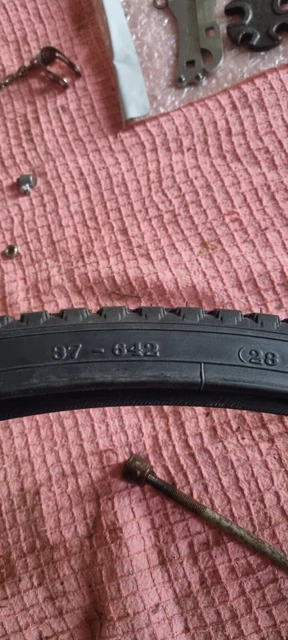 1 Pneu velo Michelin 650 1/2 Ballon 42B ZZ Beige city bike tire 650B 44