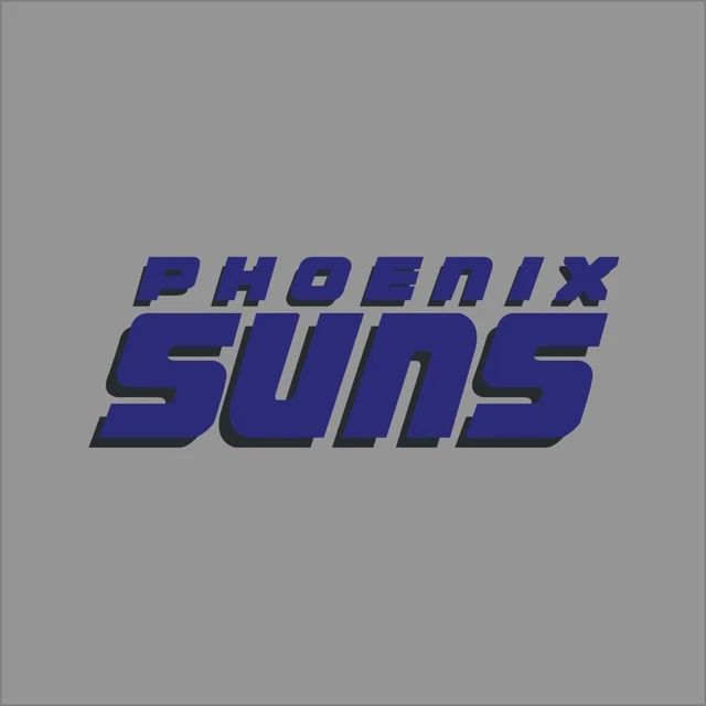 PHOENIX SUNS 7 NBA Team Logo Vinyl Decal Sticker Car Window Wall