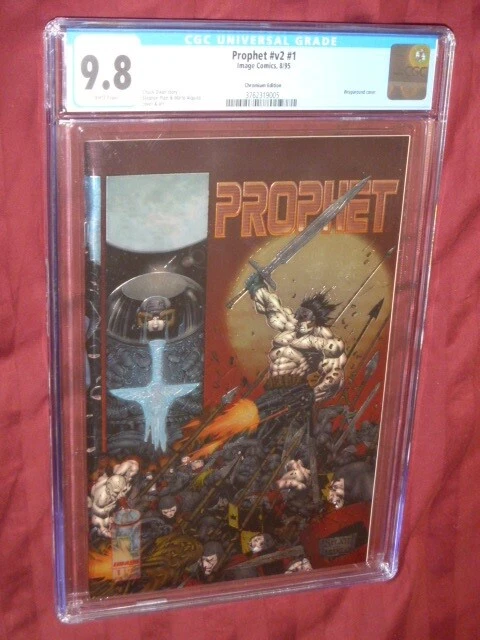 Prophet V2 #1 CGC 9.8   Chromium wraparound cover