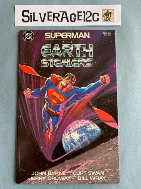 Superman: The Earth Stealers TPB John Byrne Curt Swan in High-Grade! (1988)
