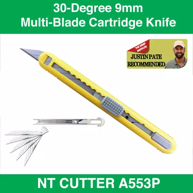 NT CUTTER A553P–9mm Cartridge Cutter snap off blade WRAPPING TOOL SYDNEY STOCK