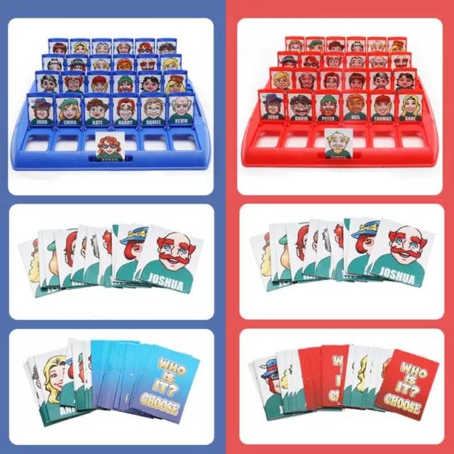 Who is it Board game Funny Guess Who Cards Game Toys desktop educational game DR 2