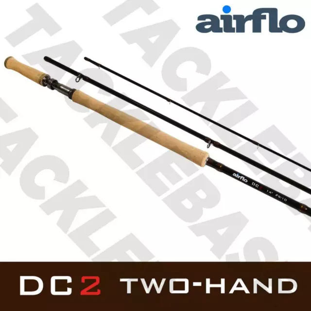 Airflo Delta Classic 2 Fly Fishing Rod - 3 Piece Rod - Double Handed