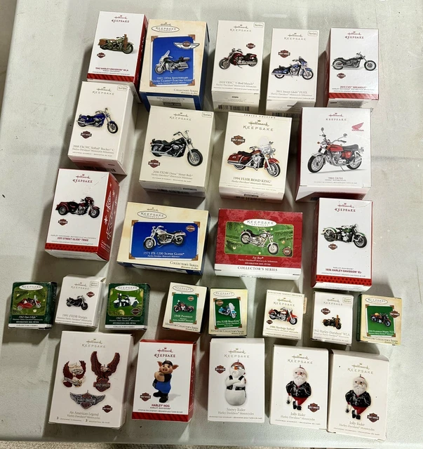 2020 harley davidson christmas ornaments
