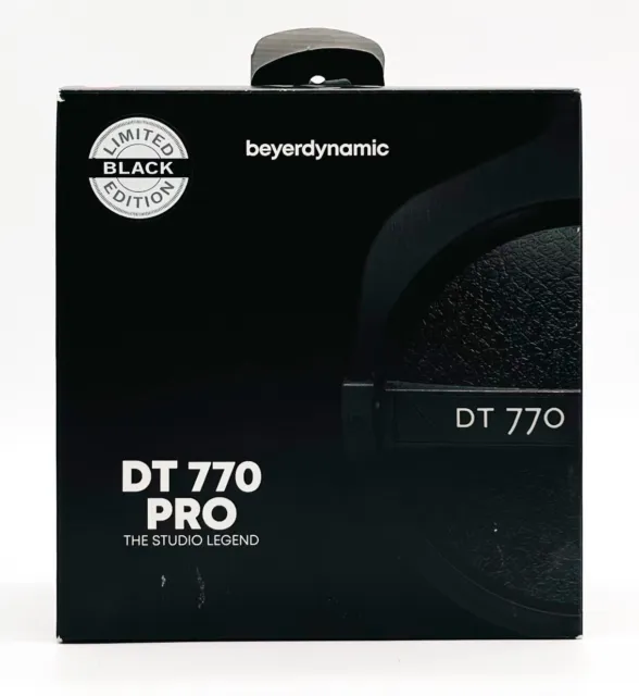Beyerdynamic DT 770 Pro Limited Black Edition 80 Ohms Closed Studio Headphones