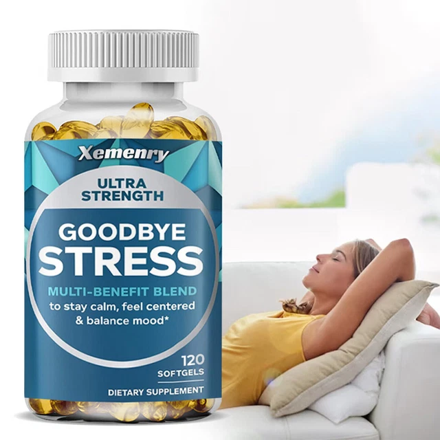 Goodbye Stress Improved Sleep Stress Relief Promotes Relaxation L