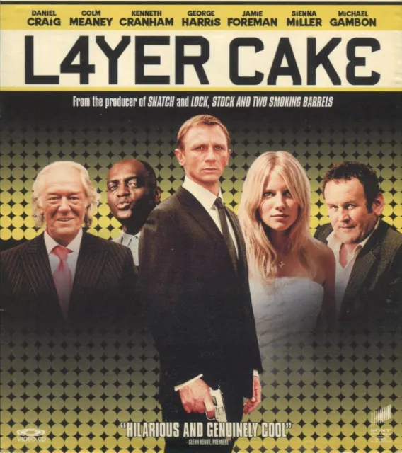 Mega Rare 2004 Layer Cake Daniel Craig Original Video CD VCD Set Brit Crime HTF