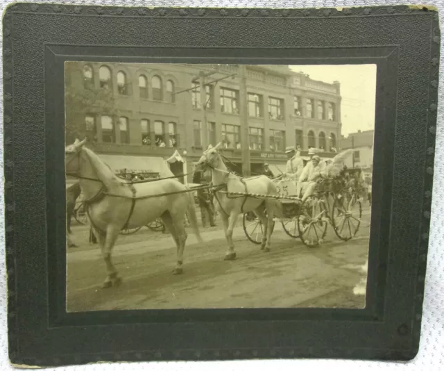 Vintage Salt Lake City Furniture Company Parade Photo circa 1900 4" x 5"