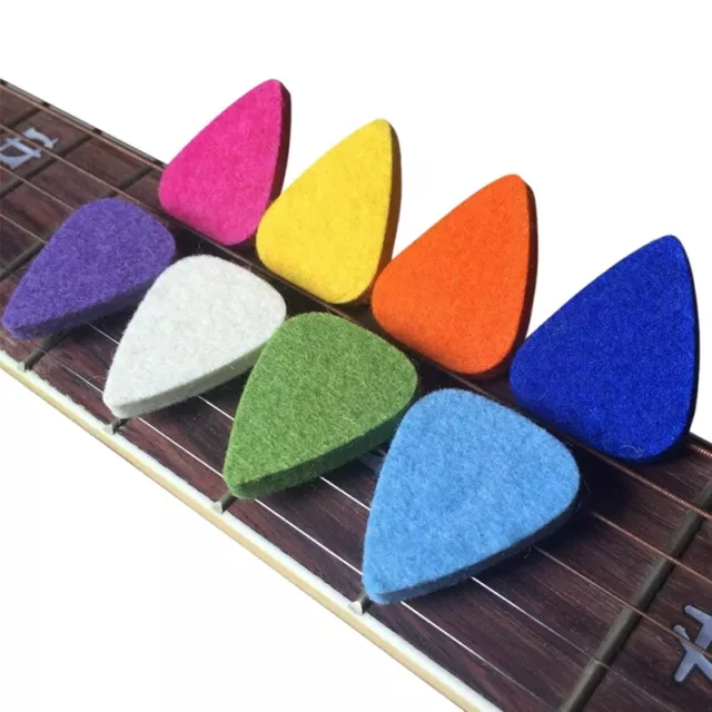 Ukulele Picks Felt Picks/Plectrums For Ukulele And Guitar,8 Pieces Guitar Picks,