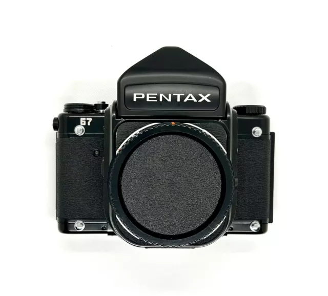PENTAX 67 Late model Mirror up Body Medium Forma SMC TAKUMAR 6×7 105mm F2