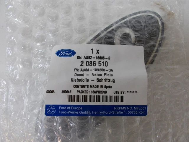 ORIGINAL FORD EMBLEM hinten 2086510 Focus MK3 Bj. 1/2011 - 9/2014 EUR ...