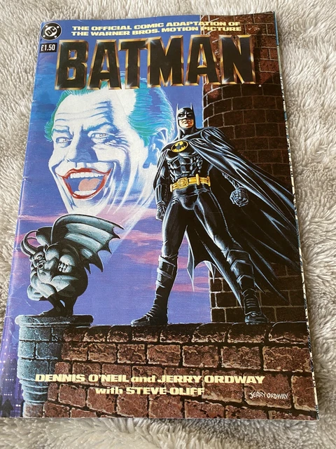 Official DC Batman Comic. Adaptation of Warner Bros Film. Jack Nicholson, Keaton