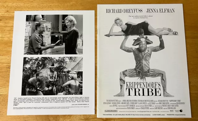 Krippendorfs Tribe Original Movie Press Kit Comedy Richard Dreyfuss