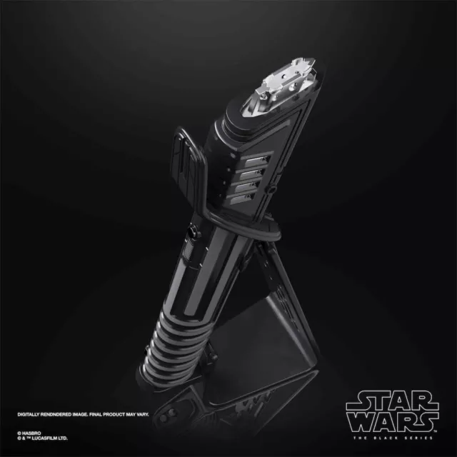 Hasbro - Star Wars The Mandalorian - Sabre DARK SABER Force Fx Lightsaber - Blac