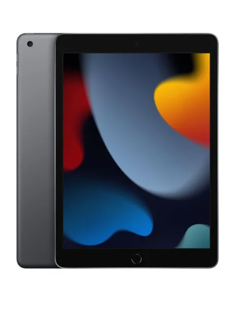iPad (9. Gen, 2021), 64 GB, WLAN, 10,2 Zoll – Spacegrau (verpackt)