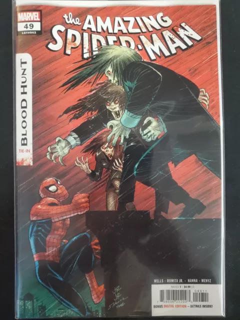 Amazing Spider-Man #49 Blood Hunt Marvel 2024 VF/NM Comics