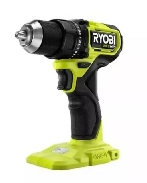 Ryobi HP 18V BRUSHLESS CORDLESS COMPACT 1/2" DRILL TOOL ONLY NEW 3