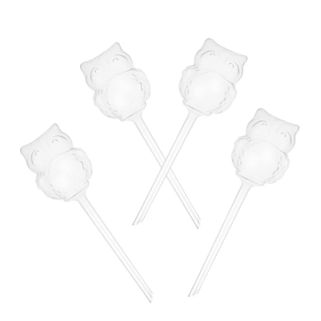 4 PCS PVC Automatic Watering Device Travel Devices Light Bulb Flower