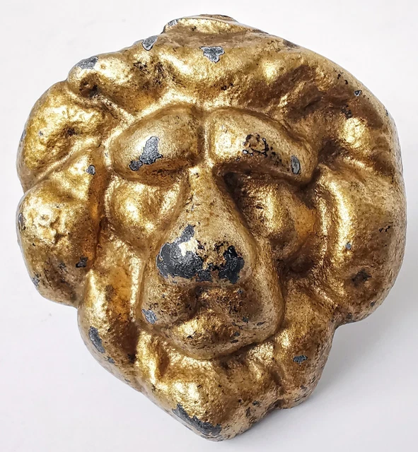 Vintage Lion's Head Car Radiator Grille Ornament Wrought Iron Cast Grille/Mascot Vintage Lion's Head Car Radiator Grille Ornament Wrought Iron Cast Grille/Mascot