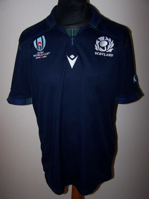 Maillot De Rugby Écosse RWC 2019 édition Limitée 1033/2200 - Taille XL Homme - Occasion