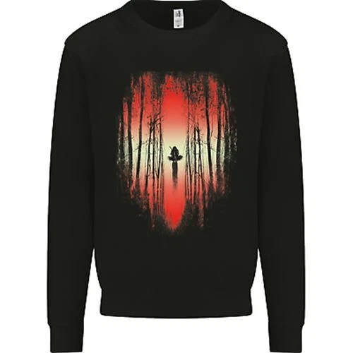 Ninja Landscape Martial Arts MMA Samurai Mens Sweatshirt Jumper