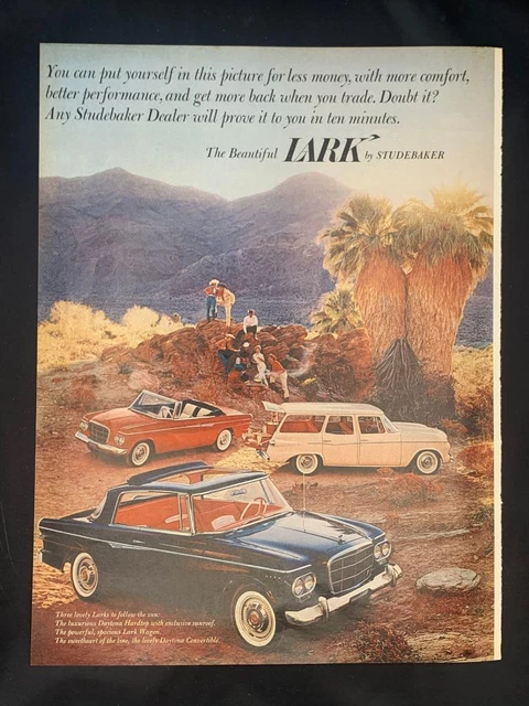 Magazine Ad* - 1962 - Studebaker Lark