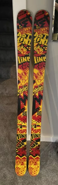147 cm LINE Mastermind Twin-Tip Park All-Mountain Skis NO Bindings 147 cm LINE Mastermind Twin-Tip Park All-Mountain Skis NO Bindings