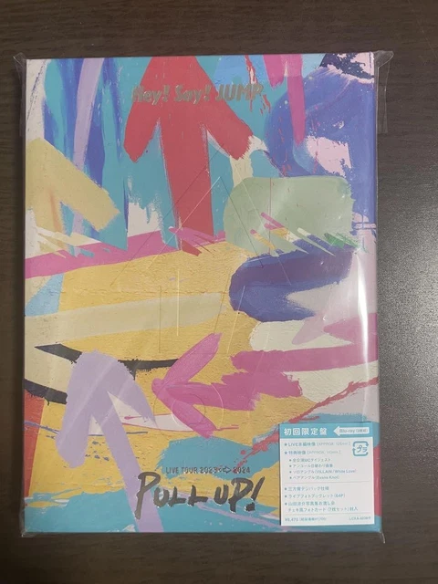 HEY SAY JUMP PULL UP Bluray Disc 1 Sticker Card & Poster