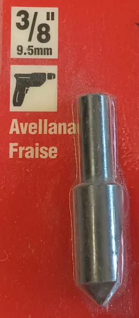 Vermont American Countersink 3/8th" drill bit Part # 16642 Steel Tool 9.5mm