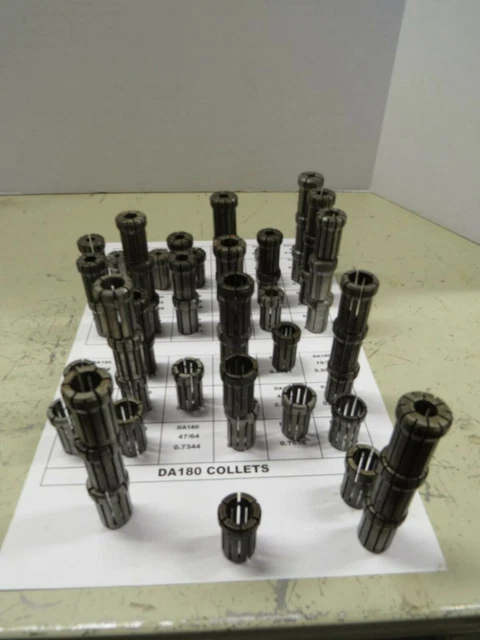 Da-180 Collets  - Quantity Discounts - $7.50 Ships Any Quantity