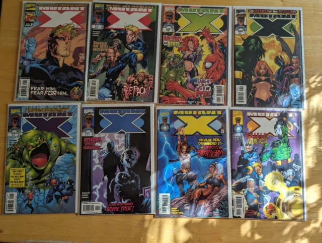 Mutant X 1 -32 plus Annual 1 - 3, complete series