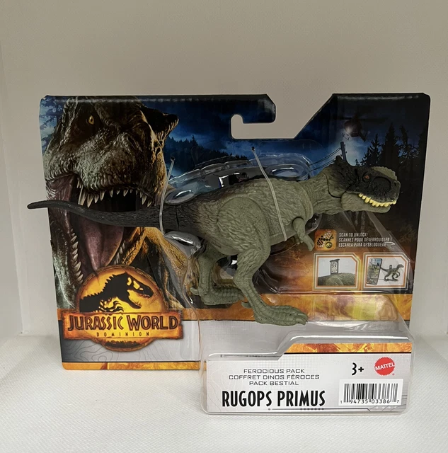 Figura De Dinosaurio Rugops Primus De Jurassic World Dominion, 18 Cm De Largo, Con Múltiples Articulaciones, Para Juego Y Colección